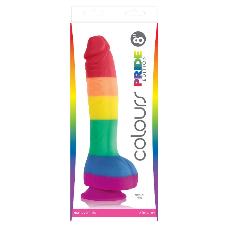 Lgbt Flag Dildo Wave - Ομοίωμα Πέους Σιλικόνης - 25 Cm product.details.thumbnail 1