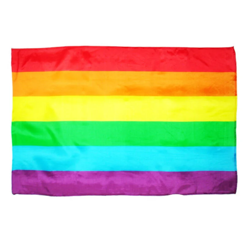 Pride Lgbt Large Flag - Μεγάλη Σημαία Ουράνιου Τόξου - 90 X 140 Cm