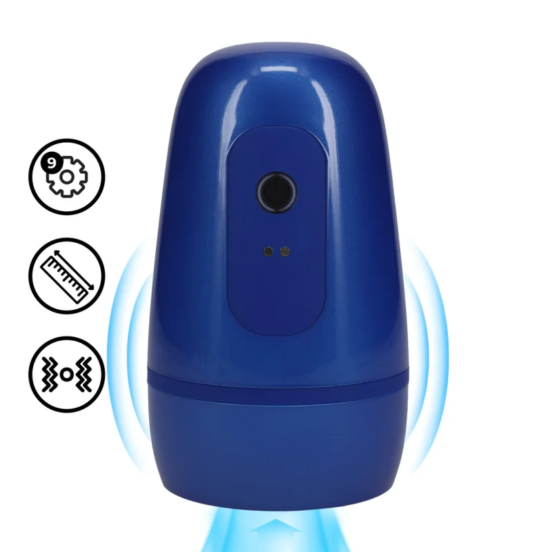 Pulsar - Automatic Rechargeable Μasturbator - Blue - Pumped By Shots Related Products