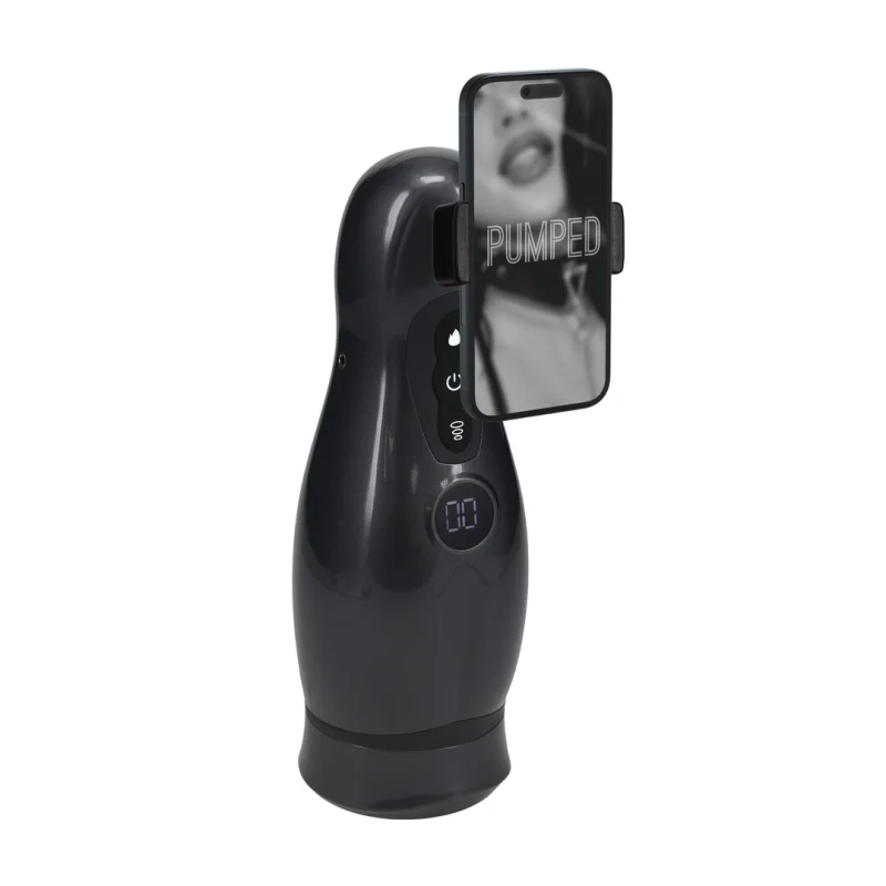 Virtuo - Suction And Vibration Masturbator Sleeve - Gun Metal product.details.thumbnail 1