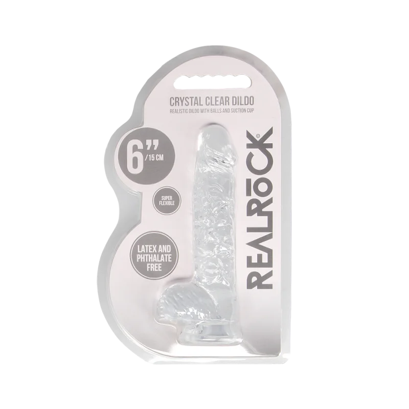 Crystal Clear - Jelly Ομοίωμα Πέους με Βεντούζα - 15 Cm - Διάφανο product.details.thumbnail 1