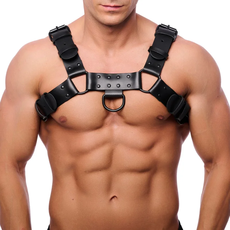 Bulldog - Δερμάτινο Harness - L/xl
