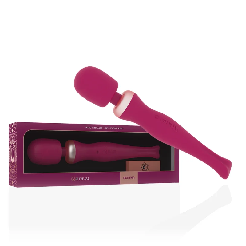 Akasha Wand 2.0 - Δονούμενος Διεγέρτης τύπου Wand - Μοβ
