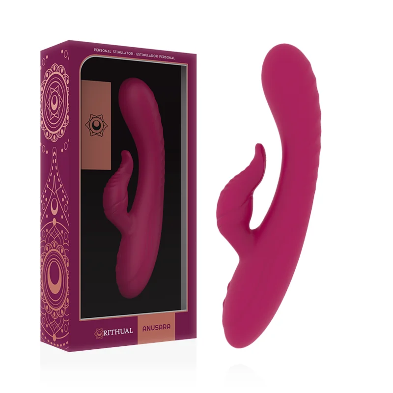 Anusara Dual 2.0 - Δονούμενος Διεγέρτης G-spot και Κλειτορίδας - Μοβ
