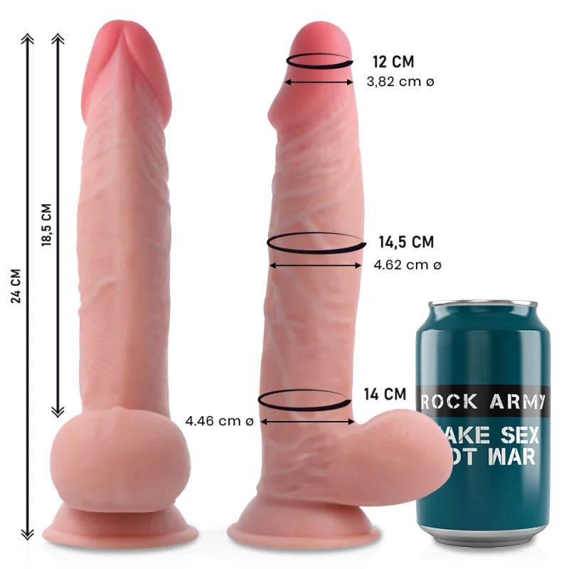 Sherman - Dual Density Realistic Dildo - 24 Cm product.details.thumbnail 2