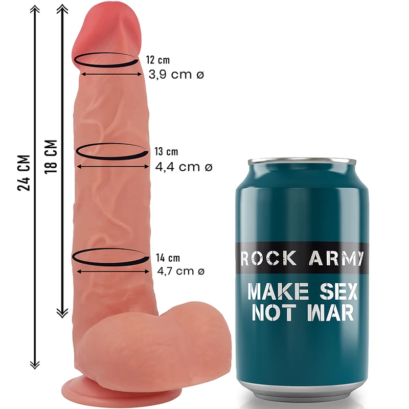 Raptor - Liquid Silicone Realistic Dildo - 24 Cm product.details.thumbnail 2