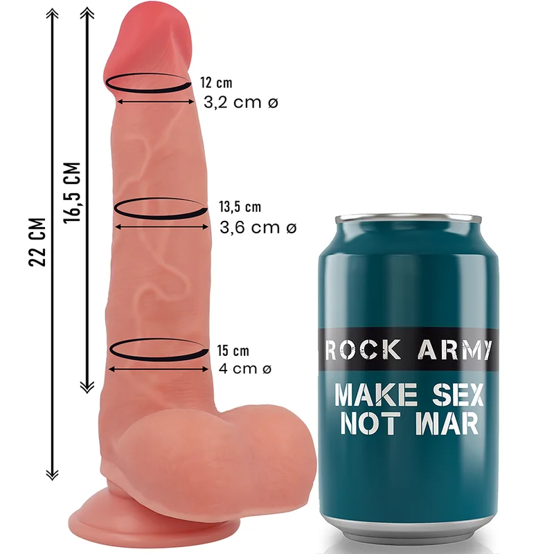 Ranger - Liquid Silicone Ranger Realistic Dildo - 22 Cm product.details.thumbnail 2