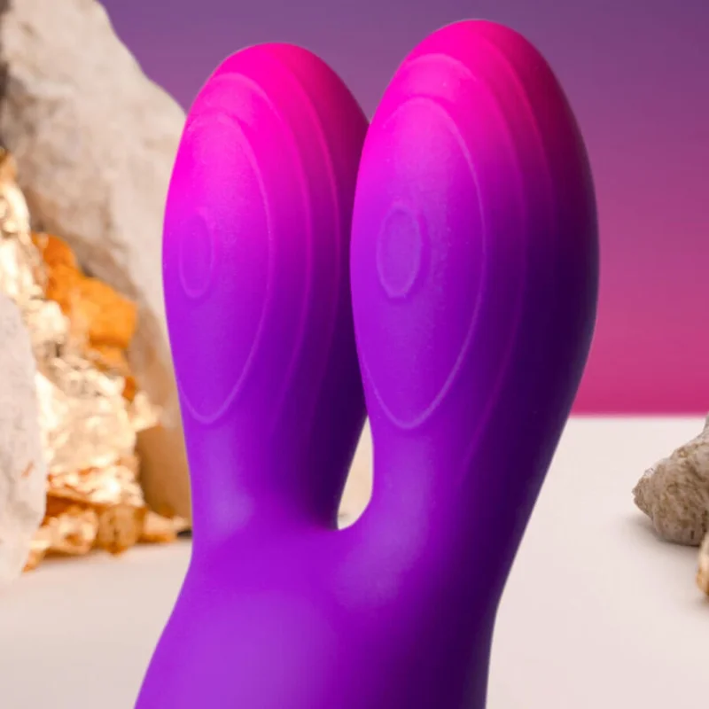 Glo-girl Bunny - Δονούμενο Bunny με Εύκαμπτα Αυτάκια - Μωβ product.details.thumbnail 2