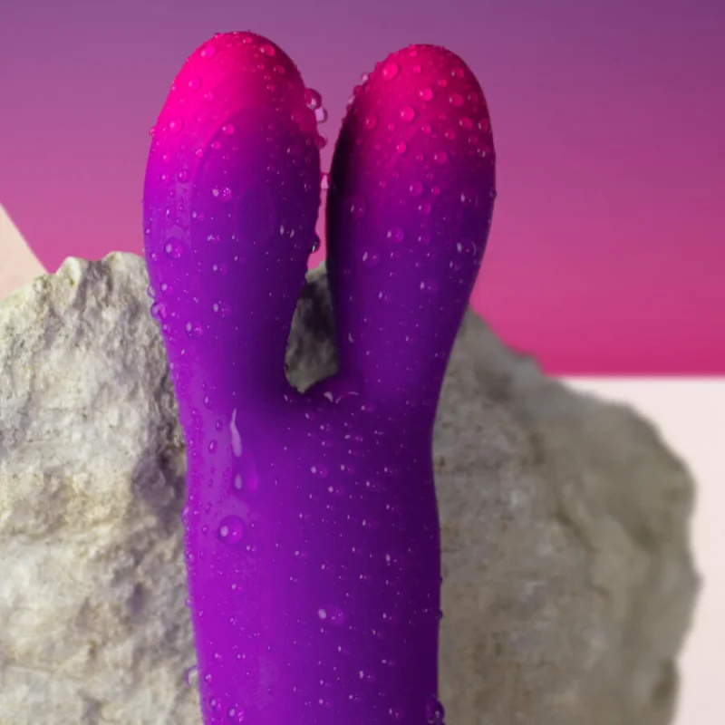 Glo-girl Bunny - Δονούμενο Bunny με Εύκαμπτα Αυτάκια - Μωβ product.details.thumbnail 3