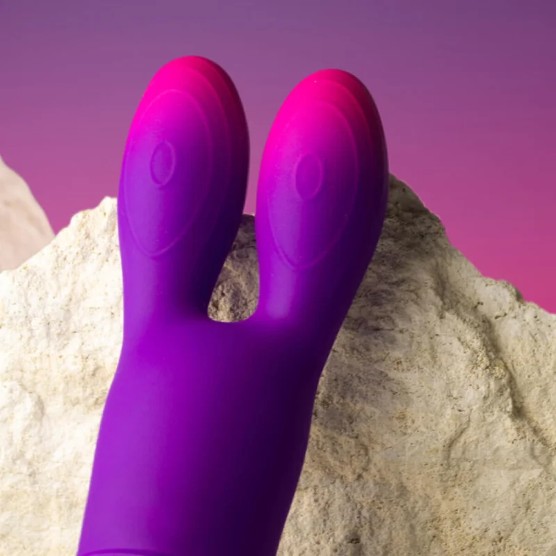 Glo-girl Bunny - Δονούμενο Bunny με Εύκαμπτα Αυτάκια - Μωβ product.details.thumbnail 4