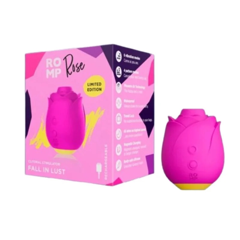 Rose 2.0 - Clitoral Air Pulse Stimulator - Pink