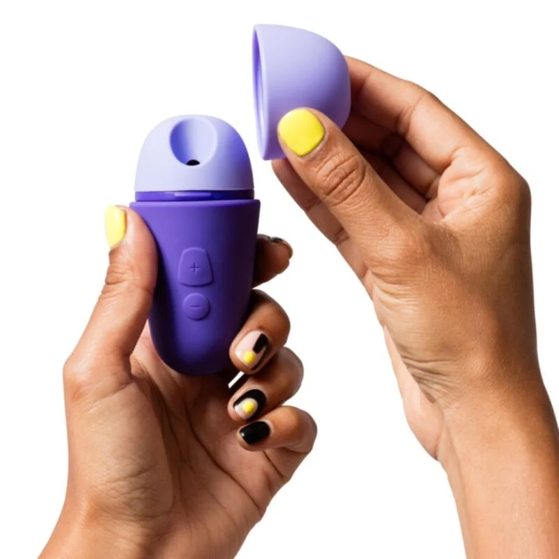 Free X - Clitoral Pressure Wave Stimulator With Protective Cap - Purple product.details.thumbnail 2