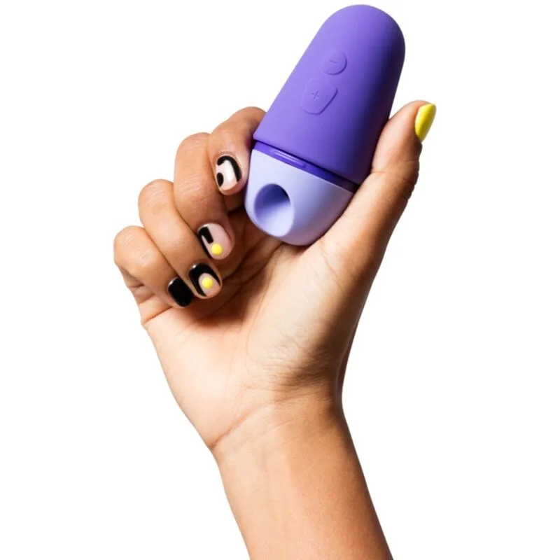 Free X - Clitoral Pressure Wave Stimulator With Protective Cap - Purple product.details.thumbnail 3