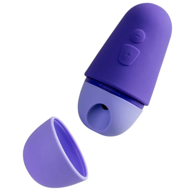 Free X - Clitoral Pressure Wave Stimulator With Protective Cap - Purple