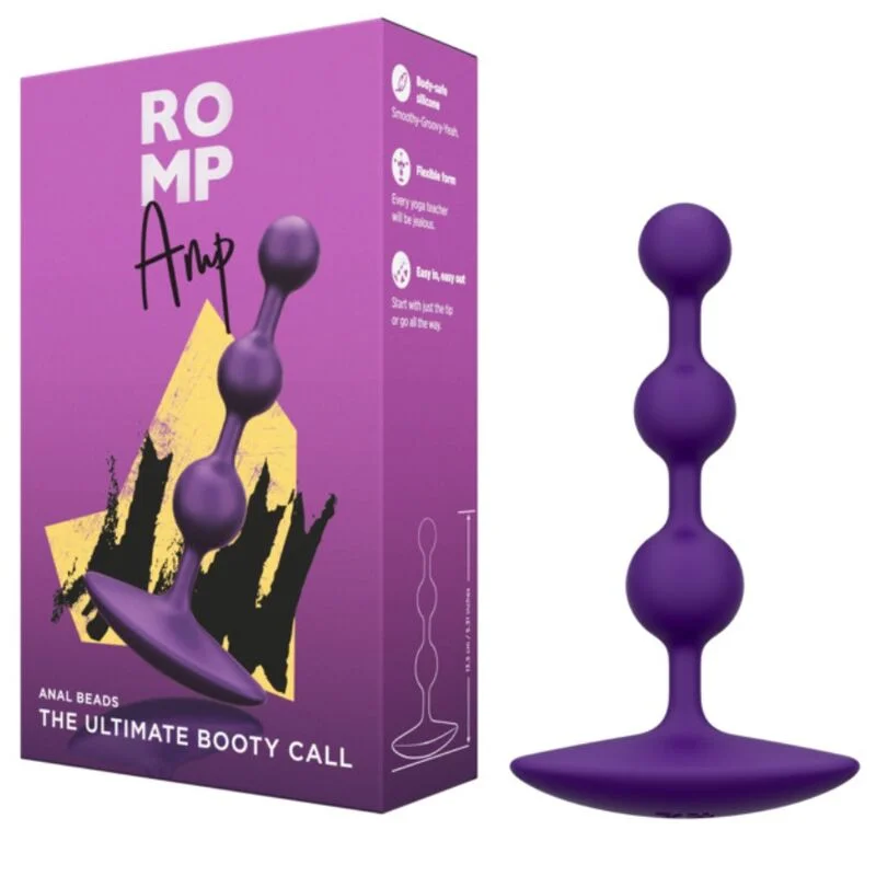 Amp - Flexible Silicone Anal Beads - 13 Cm product.details.thumbnail 1