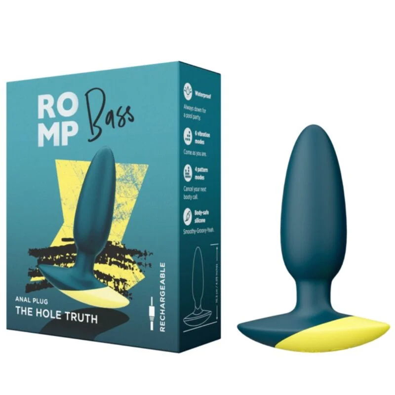 Bass - Δονούμενη Πρωκτική Σφήνα - 10 Cm product.details.thumbnail 2