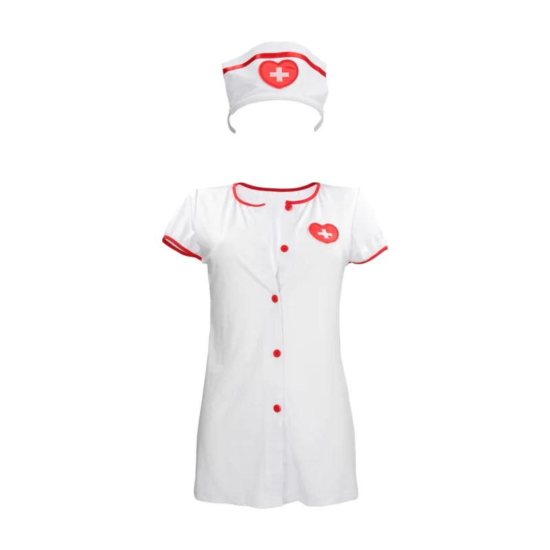 Sexy Nurse Costume - S/m - S-line By Shots Costumes & Roleplay