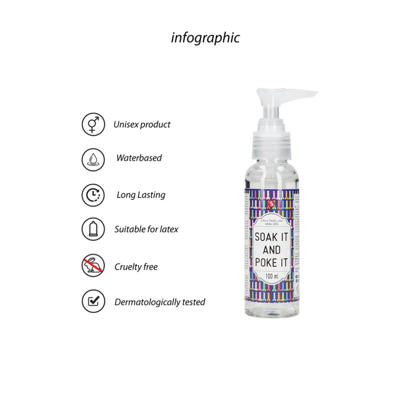 Soak It And Poke It - Extra Thick Water-based Lubricant - 100 Ml product.details.thumbnail 1