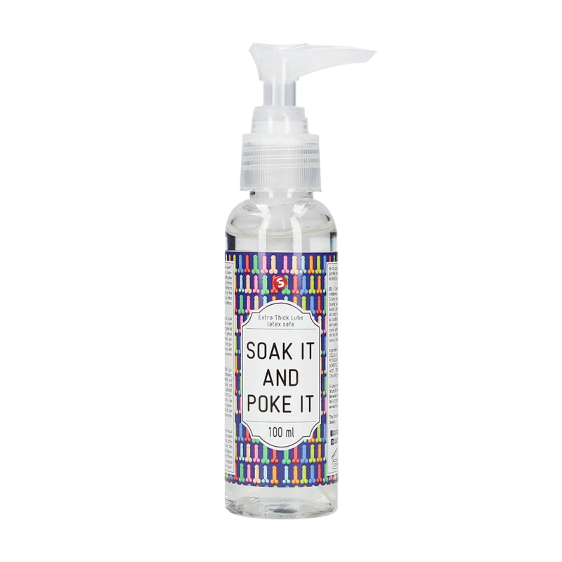 Soak It And Poke It - Extra Thick Water-Based Lubricant - 100 ml - S-line By Shots Related Products