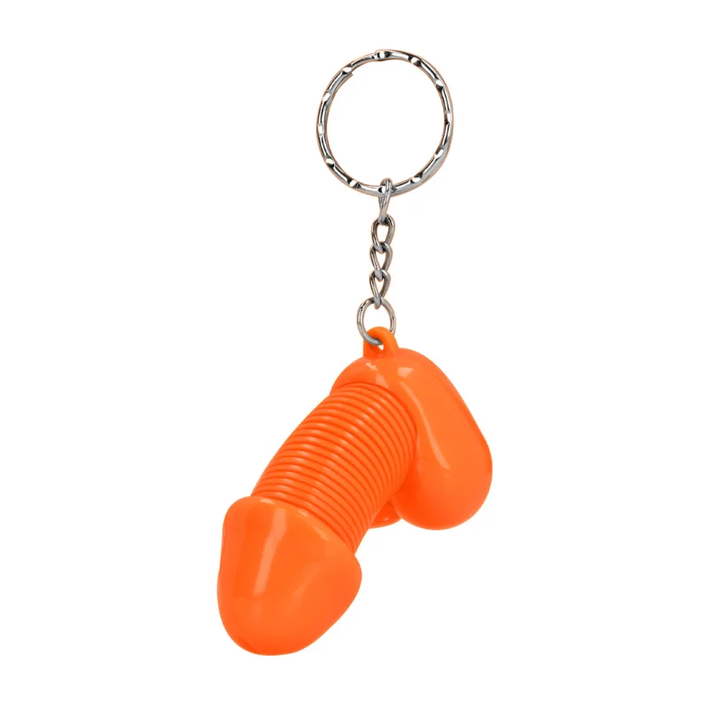 Super Willy Keychain - Μπρελόκ με Κινούμενο Διακοσμητικό - Πορτοκαλί