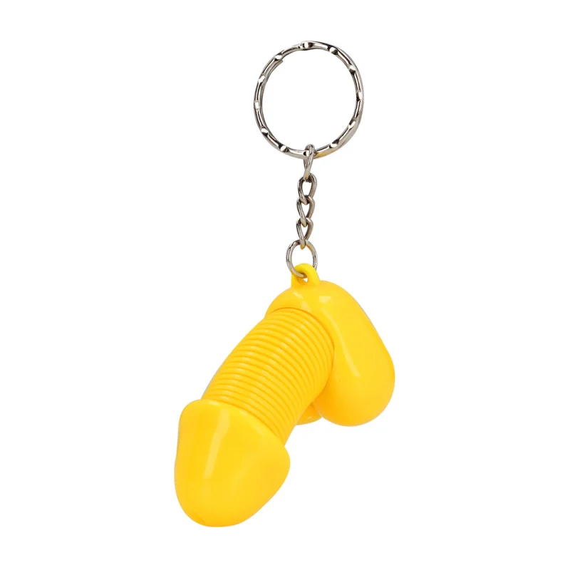 Super Dicky Keychain - Μπρελόκ με Κινούμενο Διακοσμητικό - Κίτρινο