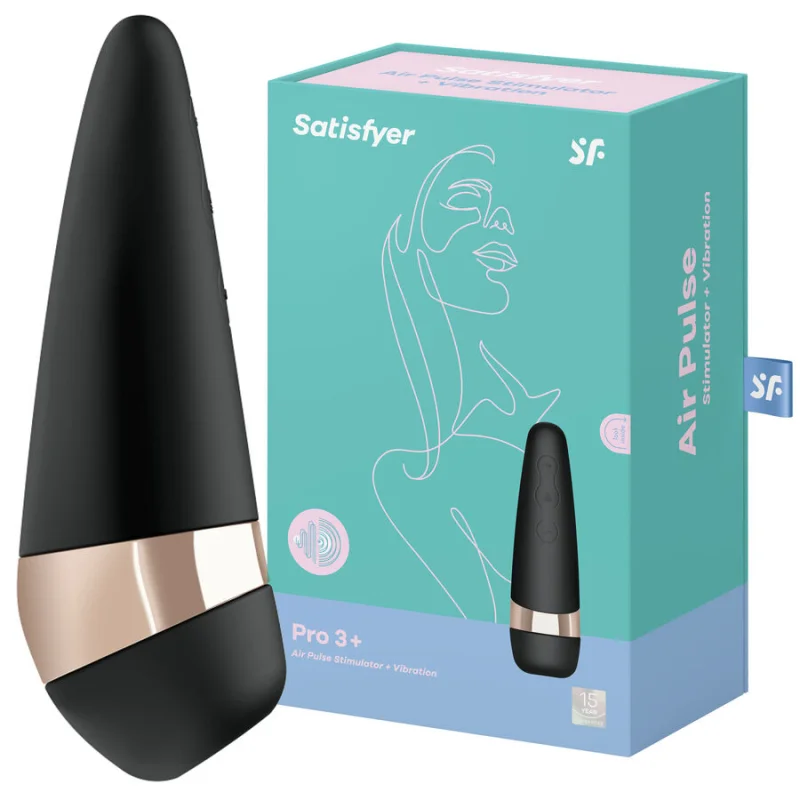 Pro 3 - Διεγέρτης Κλειτορίδας Air Pulse με Δόνηση - Satisfyer Air Pulse Παιχνίδια για Εκείνη