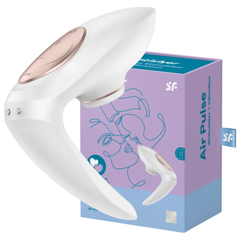 Pro 4 - Διπλός Διεγέρτης με Air Pulse Techology  - Satisfyer Air Pulse Παιχνίδια για Εκείνη