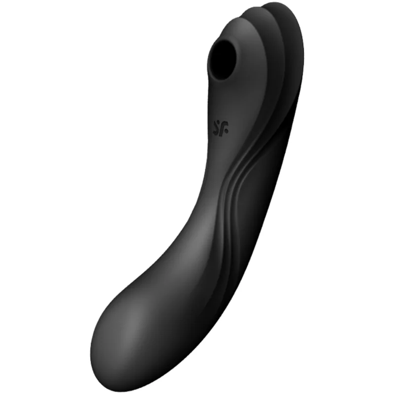 Curvy Trinity 4 - Air Pulse Vibrator - Διεγέρτης Κλειτορίδας & Σημείου G - Satisfyer Air Pulse Παιχνίδια για Εκείνη