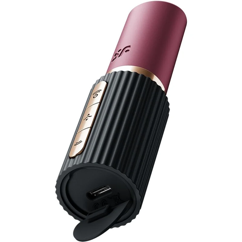 Pro 2 Kiss Wave - Air Pulse Clitoral Stimulator - Garnet / Black