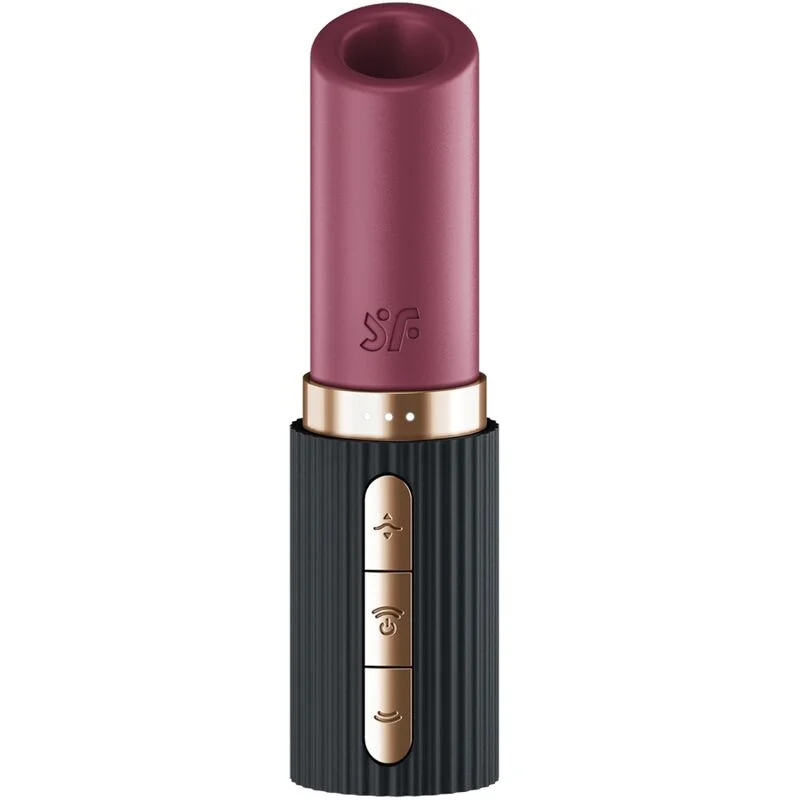 Pro 2 Kiss Wave - Air Pulse Clitoral Stimulator - Garnet / Black