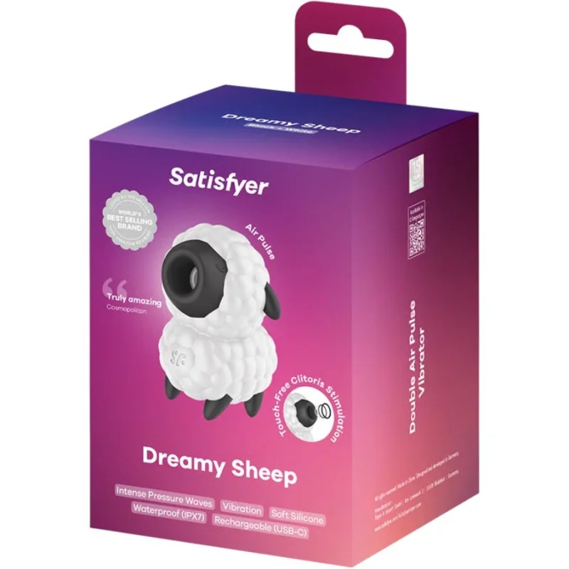 Dreamy Sheep - Clitoral Air Pulse & Vibration Stimulator product.details.thumbnail 2