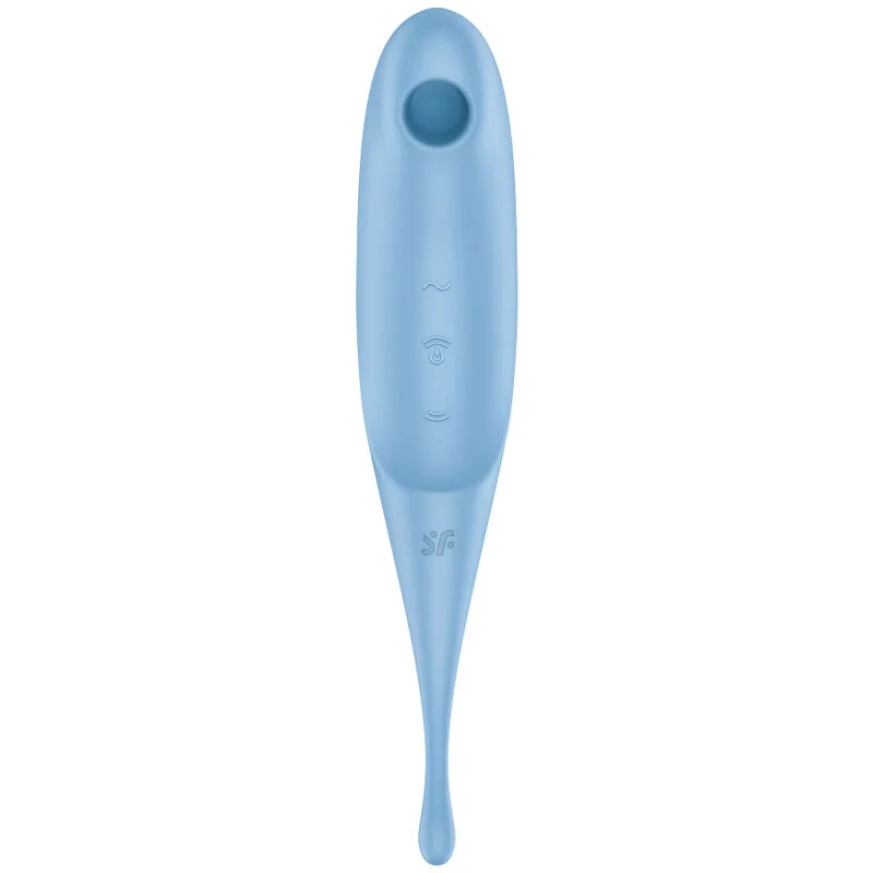 Twirling Pro - Air-pulse Clitoral Stimulator & Vibrator - Blue product.details.thumbnail 1