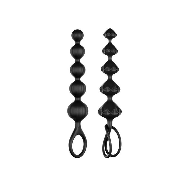 Love Beads - Σετ 2 Πρωκτικών Μπαλών με Διαφορετικές Υφές product.details.thumbnail 1