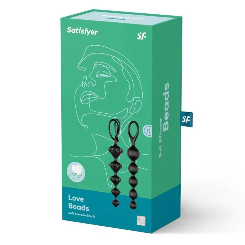 Love Beads - Σετ 2 Πρωκτικών Μπαλών με Διαφορετικές Υφές product.details.thumbnail 4