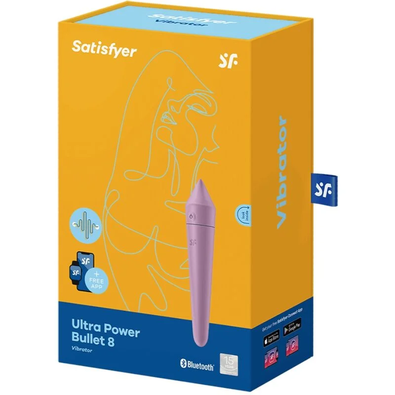 Ultra Power Bullet 8 - Bullet Δονητής με App product.details.thumbnail 2