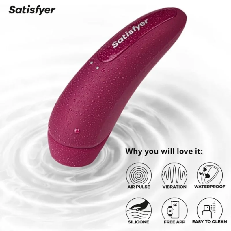 Curvy 1+ - Pressure Wave Clitoral Stimulator With App product.details.thumbnail 1