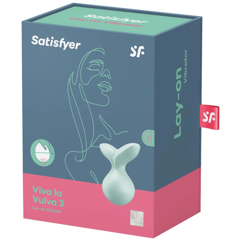 Viva La Vulva 3 - Lay-on Clitoral Stimulator With 12 Programs - Green product.details.thumbnail 3