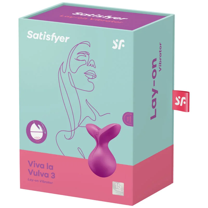 Viva La Vulva 3 - Lay-on Clitoral Stimulator With 12 Programs - Violet product.details.thumbnail 3