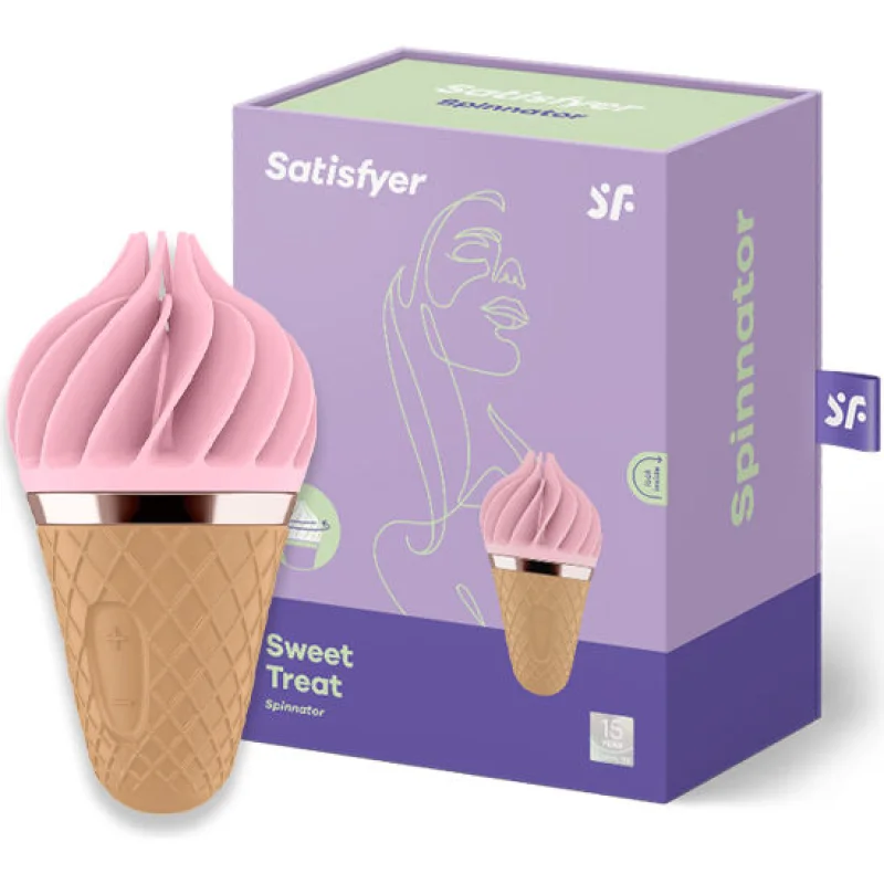 Sweet Treat Spinnator - Περιστροφικός Διεγέρτης Κλειτορίδας- Ροζ product.details.thumbnail 1