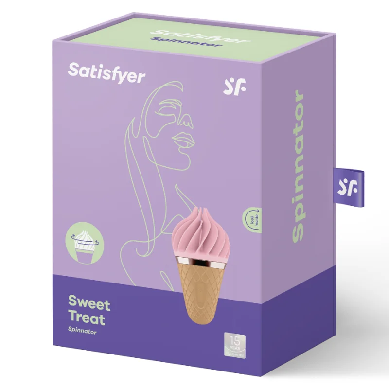 Sweet Treat Spinnator - Περιστροφικός Διεγέρτης Κλειτορίδας- Ροζ product.details.thumbnail 2