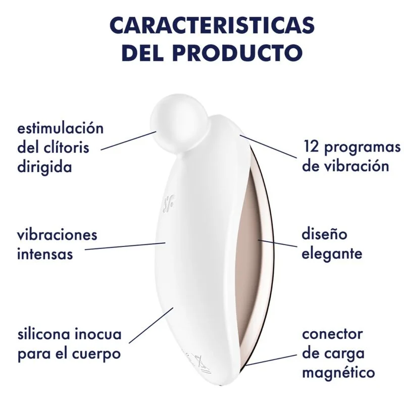Spot On 2 - Clitoral Stimulator With Targeted Vibration - White product.details.thumbnail 3