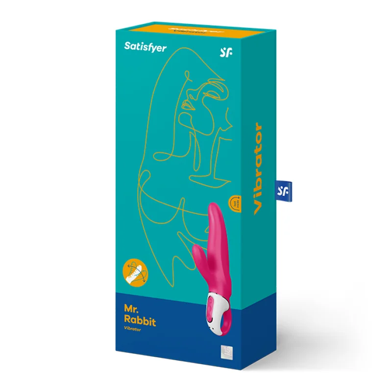 Vibe Mr Rabbit - Dual Motor Rabbit Vibrator - Pink