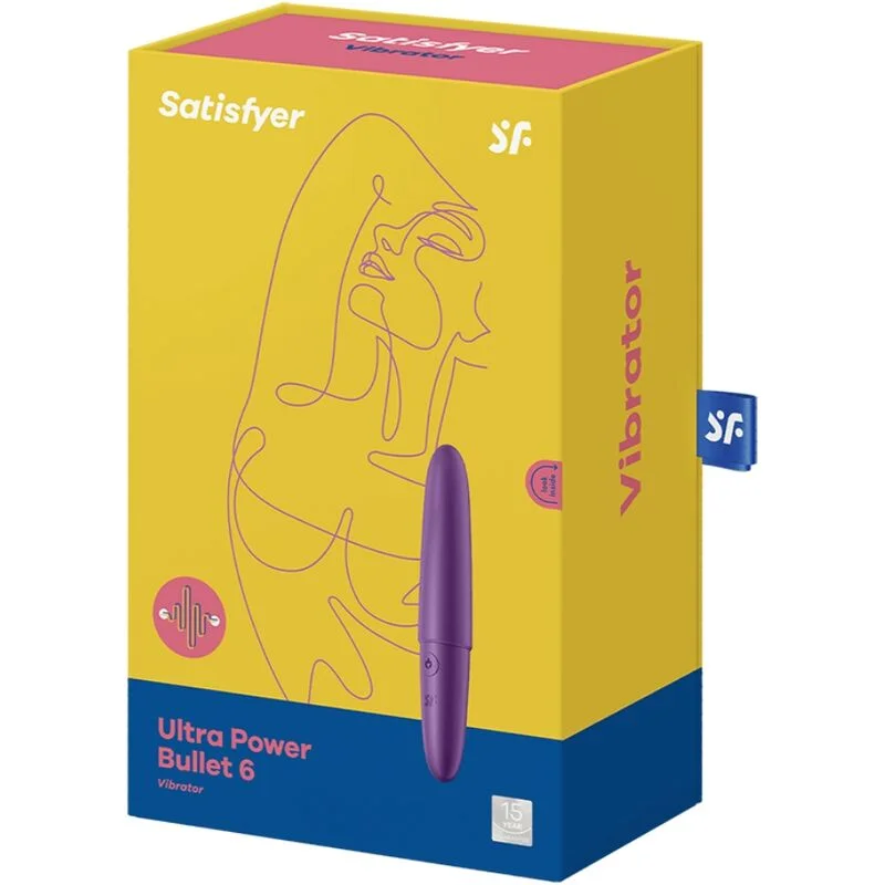 Ultra Power Bullet 6 - Mini Bullet Δονητής Κλειτορίδας - Μοβ product.details.thumbnail 2