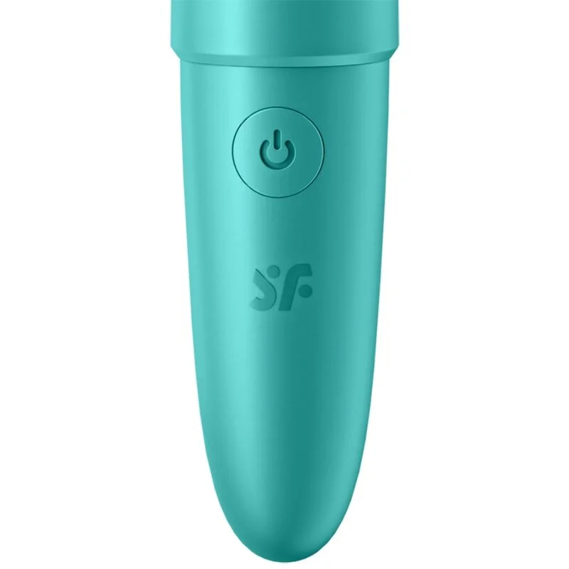 Ultra Power Bullet 6 - Mini Clitoral Bullet Vibrator - Turquoise