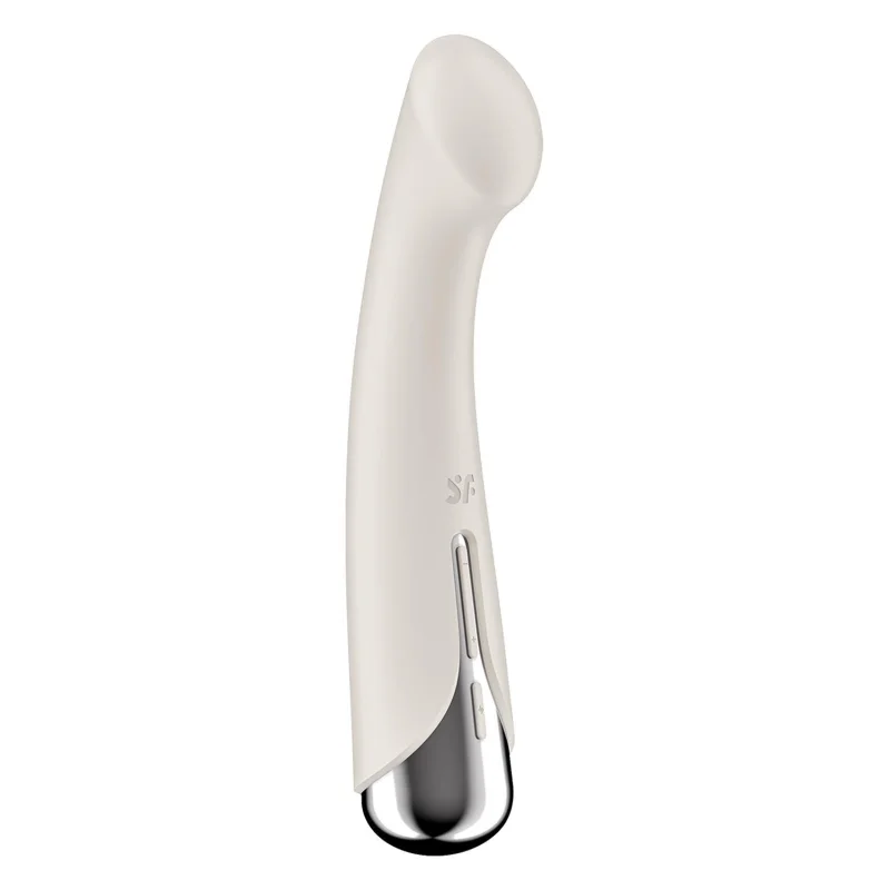 Spinning G-Spot Vibrator 1 Beige - Rotating & Vibrating Pleasure - Satisfyer Related Products