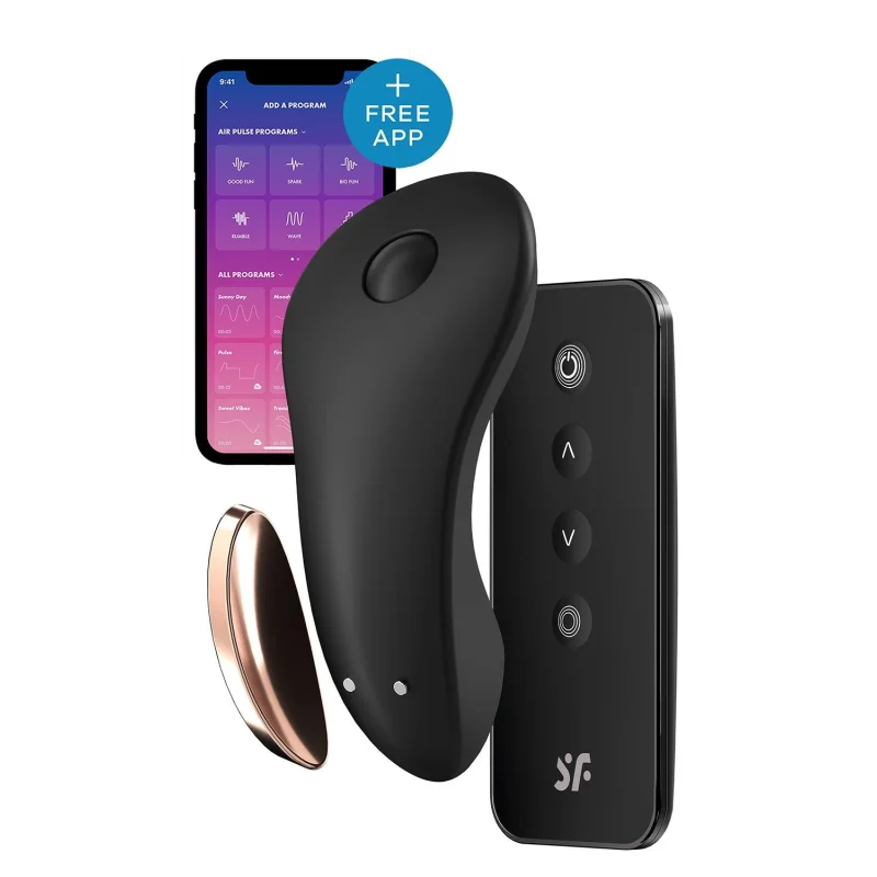Little Secret – Wearable Panty Vibrator With App & Remote Control - Satisfyer Pleasure Gear