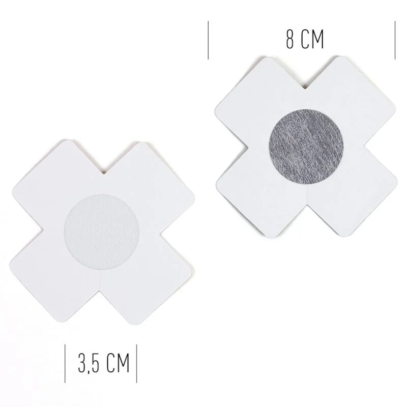 Wow Boobs! Nipple Covers - Σχήμα Σταυρός - Holographic - 2 Ζευγάρια product.details.thumbnail 4