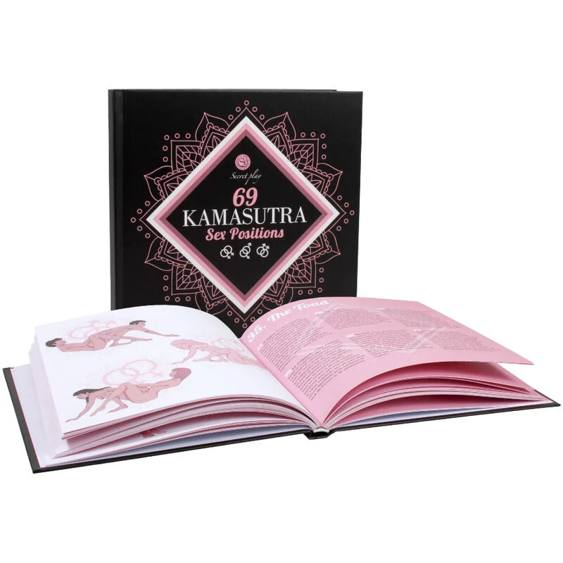 Kamasutra Sex Positions Book - 69 Illustrated Positions - Secretplay 100% Games Body & Soul
