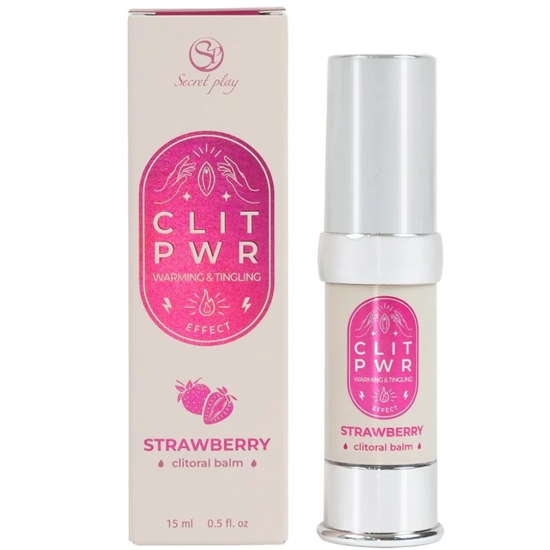 Clit Pwr Strawberry - Stimulating Clitoral Balm - 15 Ml