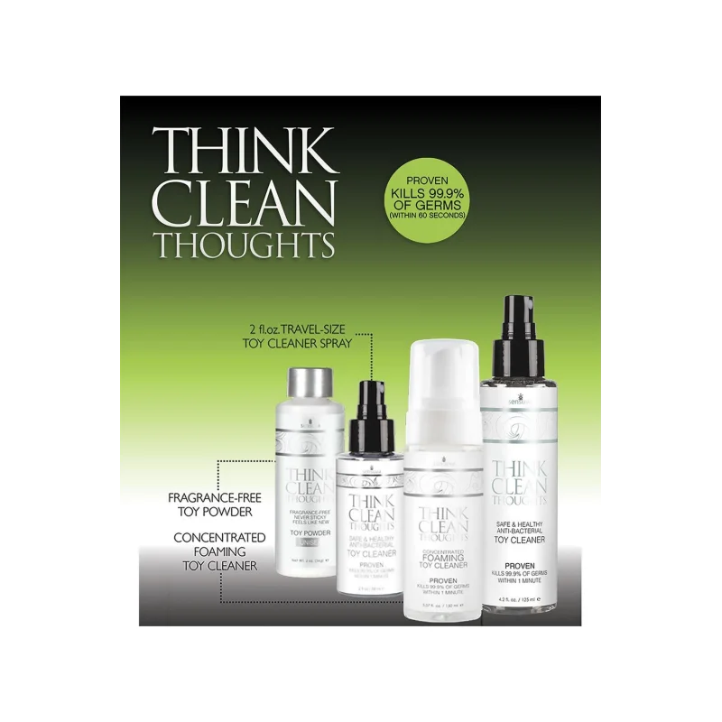 Think Clean Thoughts - Αντιβακτηριακό Καθαριστικό Παιχνιδιών - 59ml product.details.thumbnail 1
